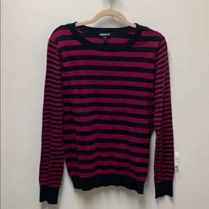 Express Striped Sweater-Size L